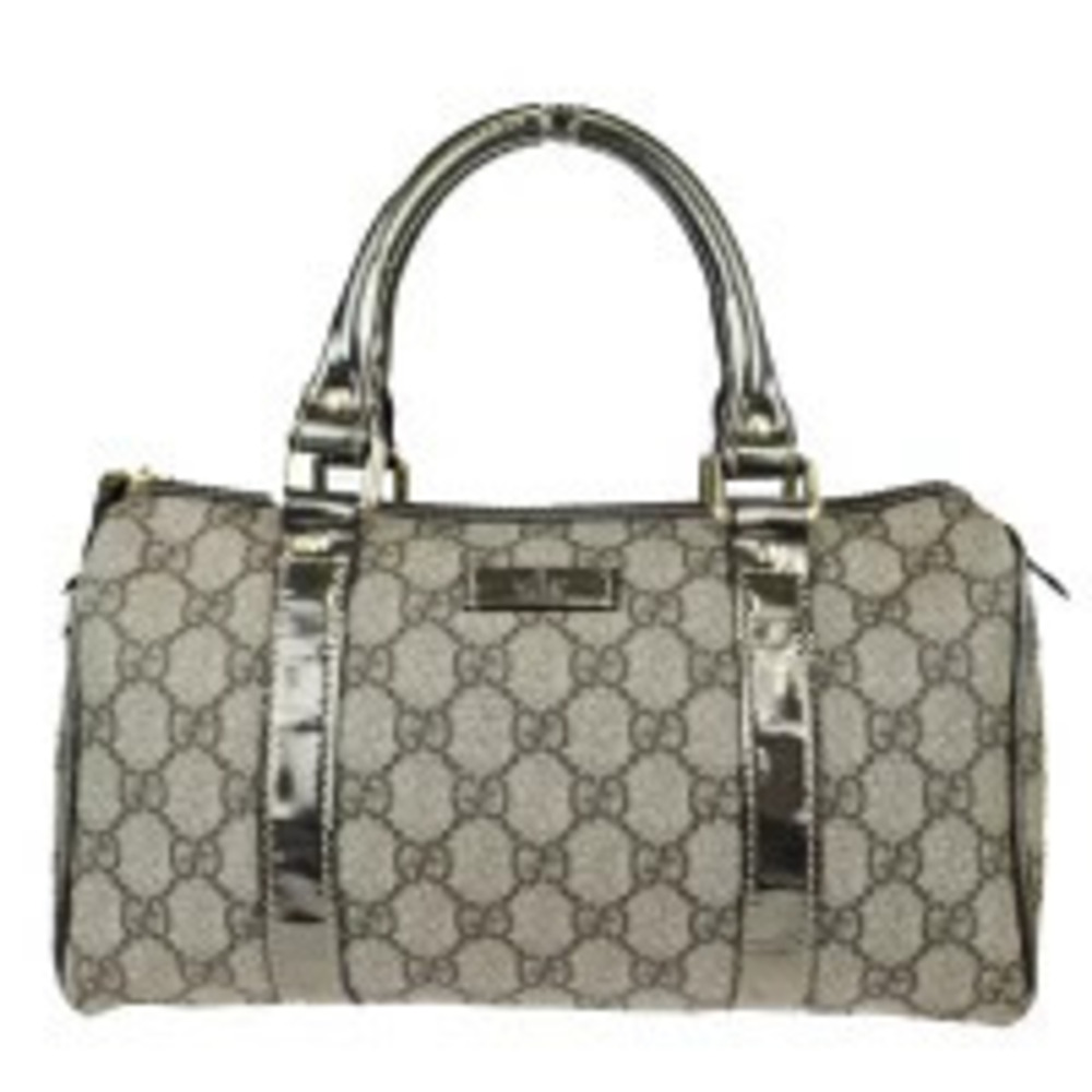 Gucci Handbag GG Brown Leather